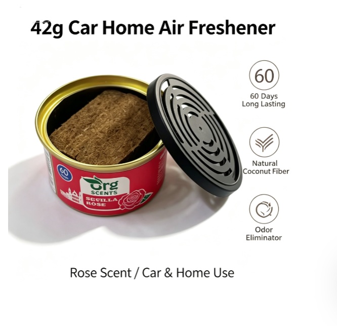 معطر هواء للسيارة بوزن 42 جرام - مراجعة Home Fragrance Logo وسعره
