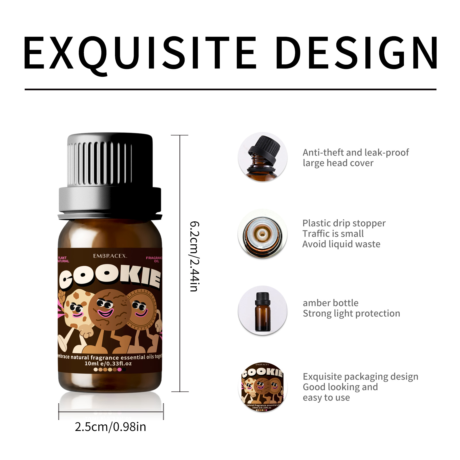 زيوت عطرية برائحة الكوكيز 10 م - مراجعة Home Fragrance Gift وسعره