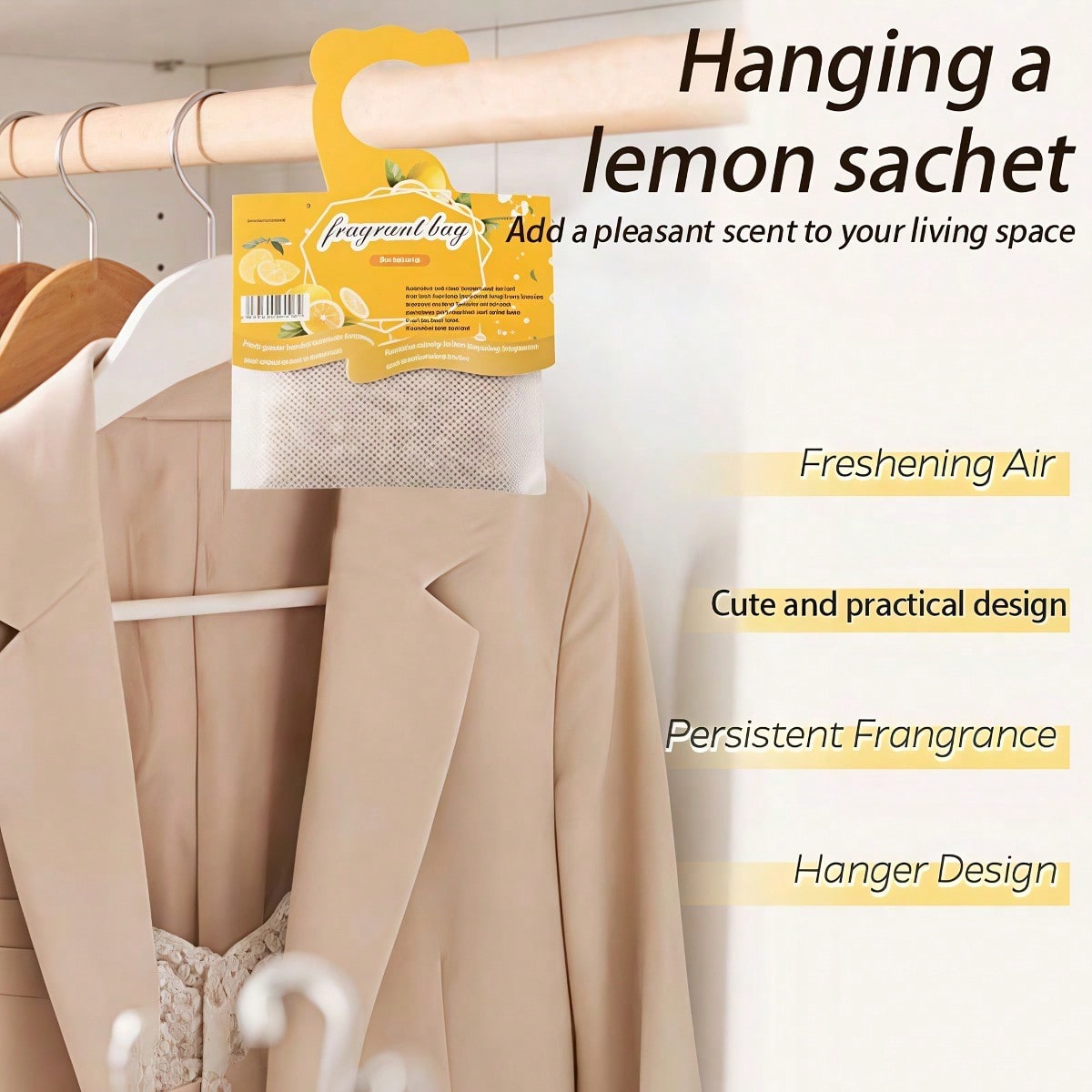 أكياس معطرة برائحة الليمون، مع - مراجعة Home Fragrance Best وسعره