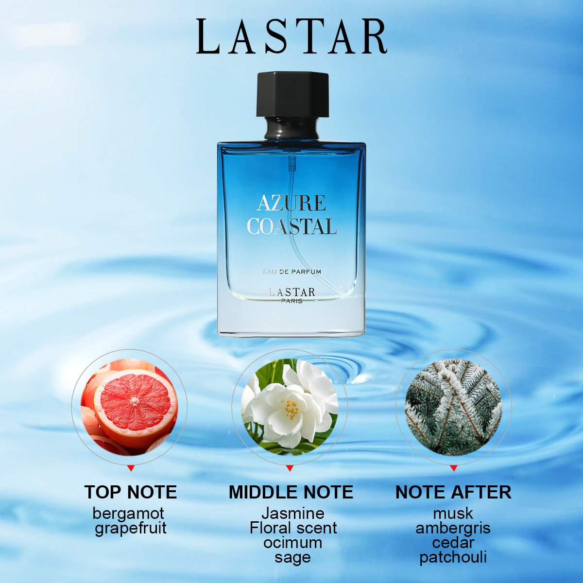 عطر رجالي LASTAR، زجاجتان بسعة - مراجعة Home Fragrance Gift وسعره